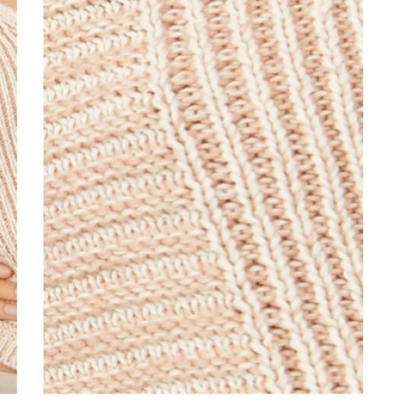 New ! RARE Rare Free People Let it rain sweater - Picture 3 of 7